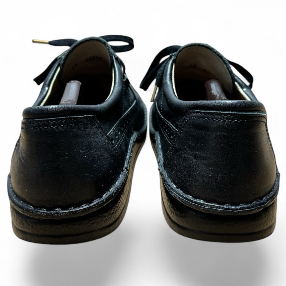 Classic Finn Comfort York Men’s Black Wingtip - Picture 4 of 6